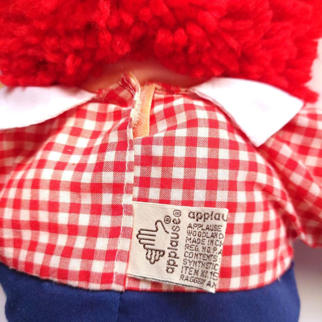 ❣️新品レア アプローズ社 アンとアンディ横目刺繍パペット人形ペア ヴィンテージ