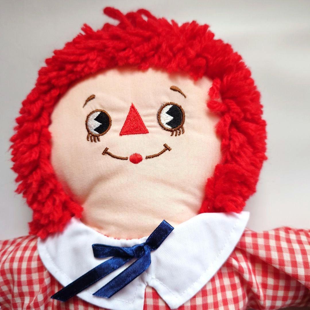 ❣️新品レア アプローズ社 アンとアンディ横目刺繍パペット人形ペア ヴィンテージ