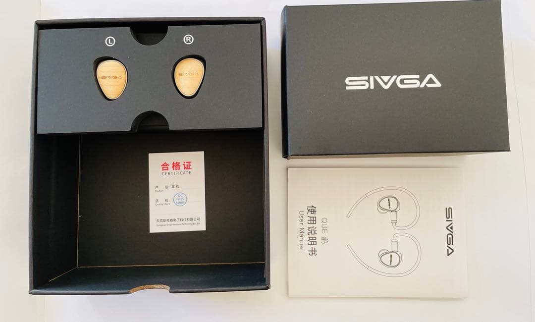 SIVGA Que 鵲 有線イヤホン (ほぼ未使用品・美品)