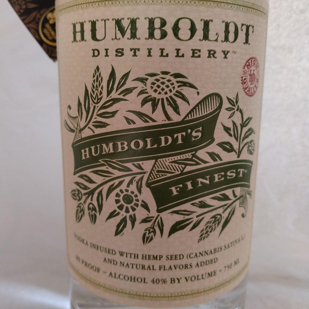 Humboldt's Finest ヘンプウォッカ カンナビア CBD CBN