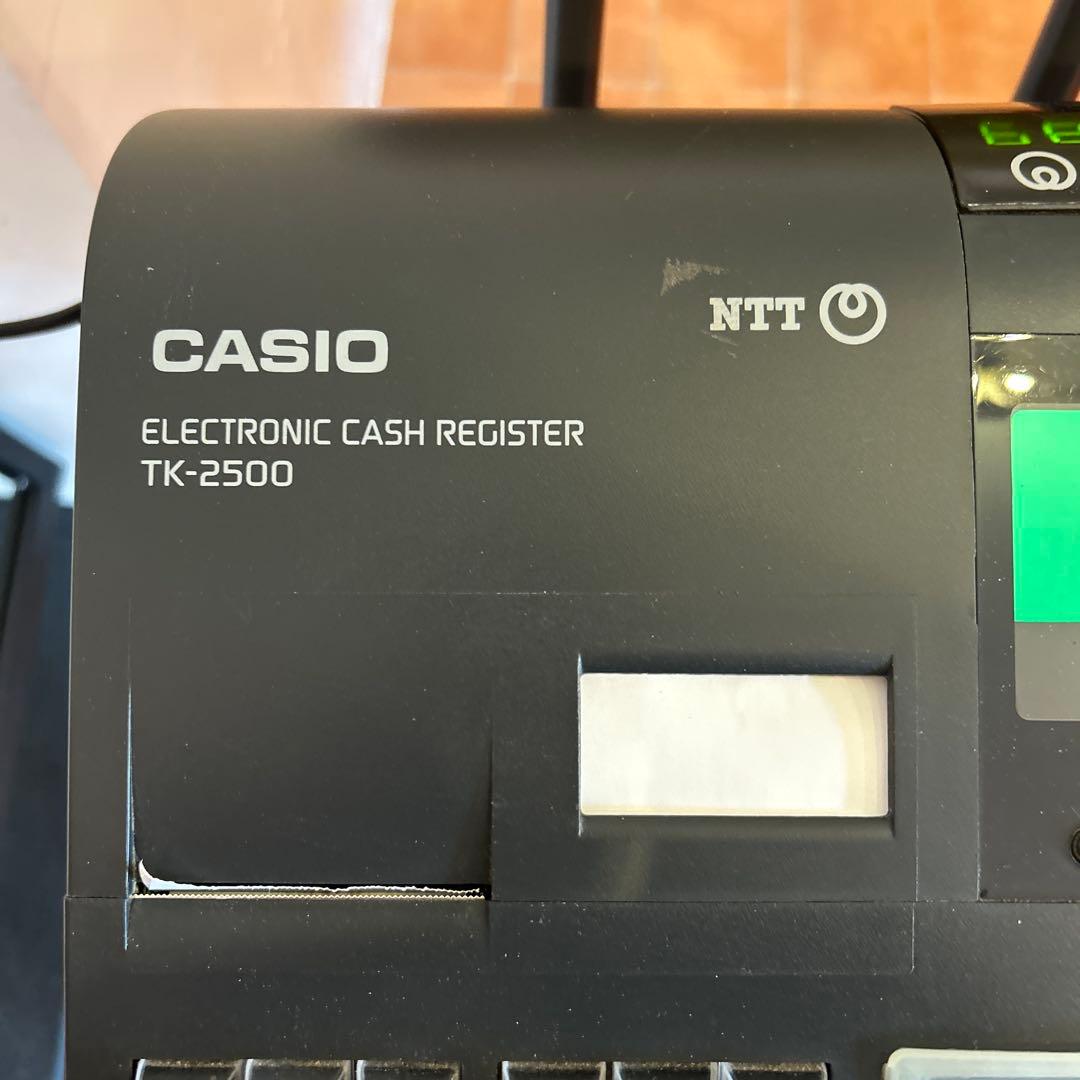 CASIO カシオ　TK-2500 電子レジスター