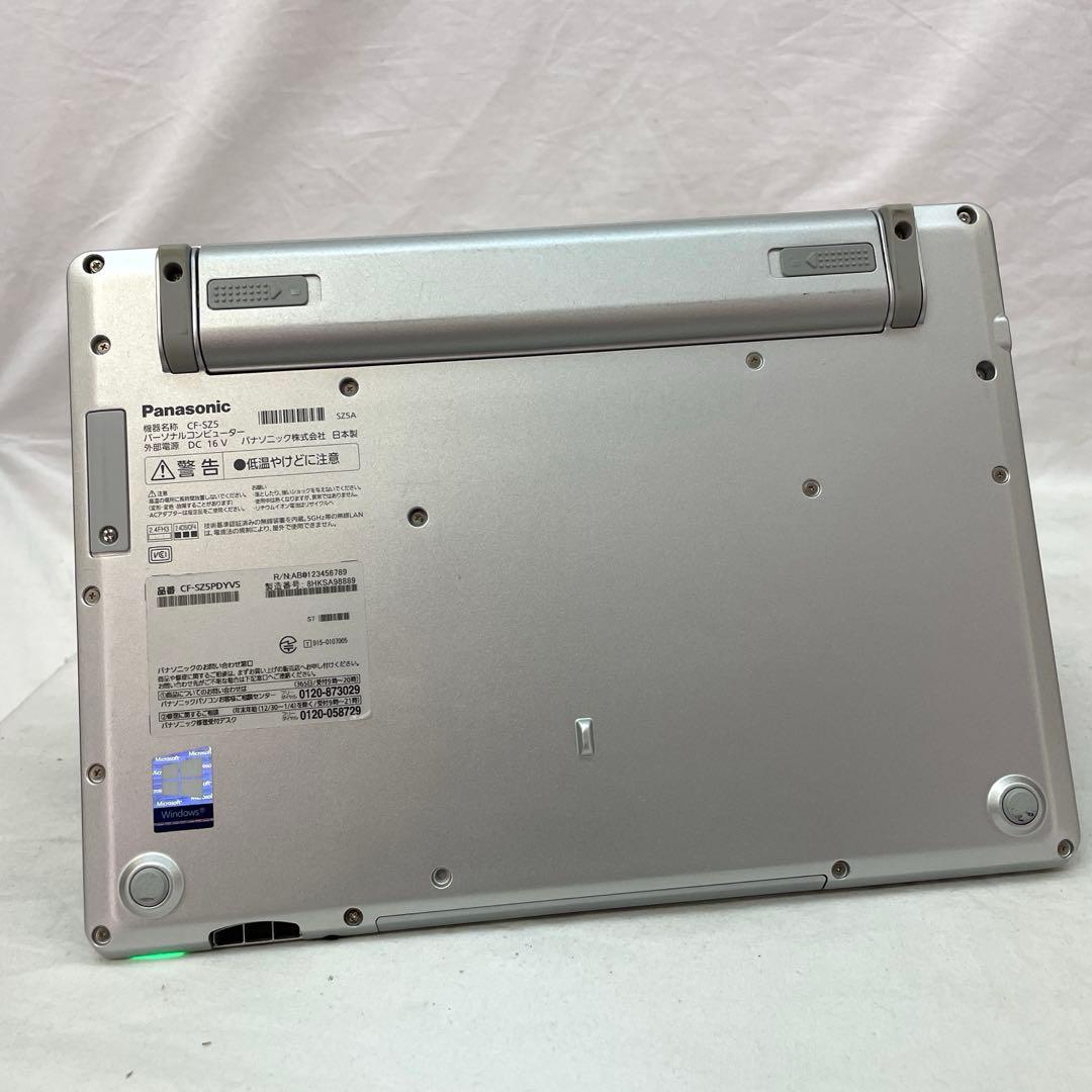 Let's note CF-SZ5 SSD256GB メモリー8 #1