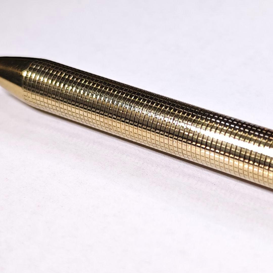 zebra シャーボ 格子柄 18kagm ボールペン 初代 ゼブラ 多機能