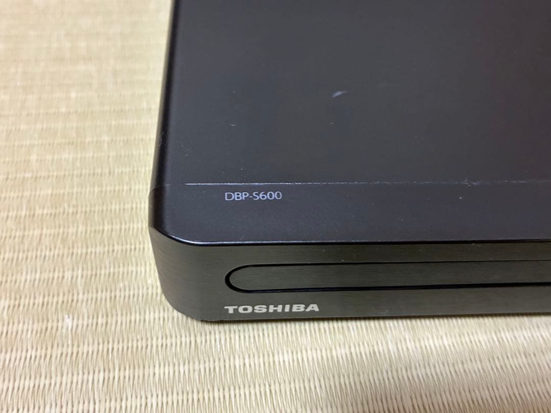 TOSHIBA REGZA DBP-S600 ブルーレイプレーヤー 2017年製