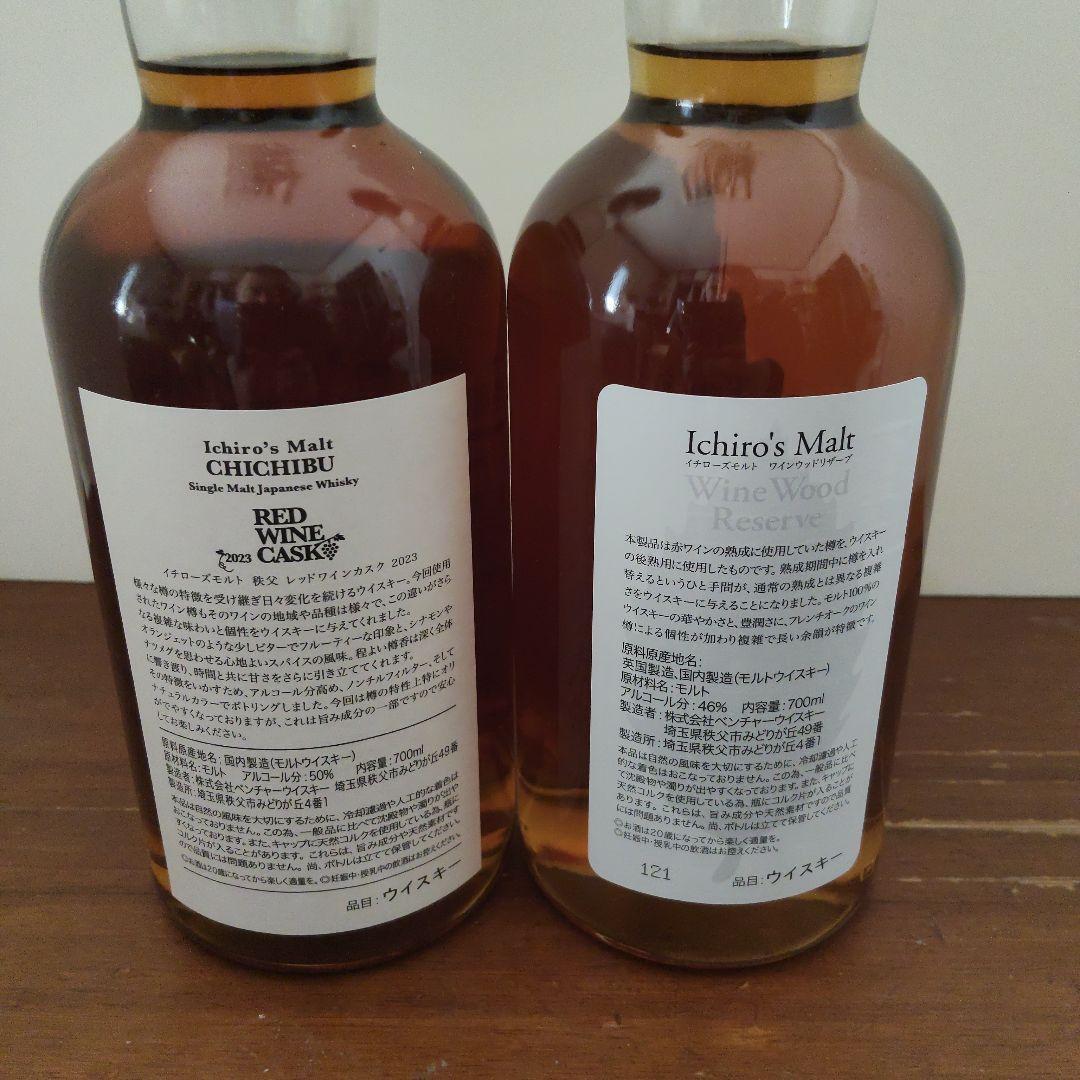 【春休み価格】イチローズモルト Red Wine Cask 2023 2本セット