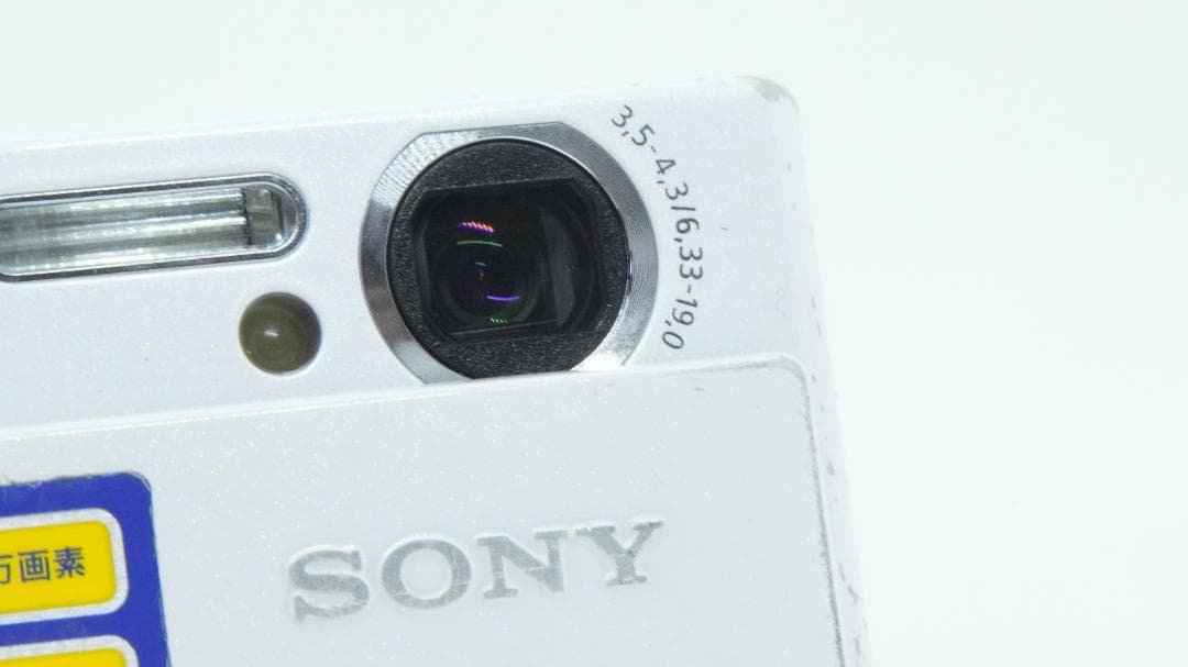 【C2178】 SONY Cyber-shot DSC-T10 ホワイト ソニー