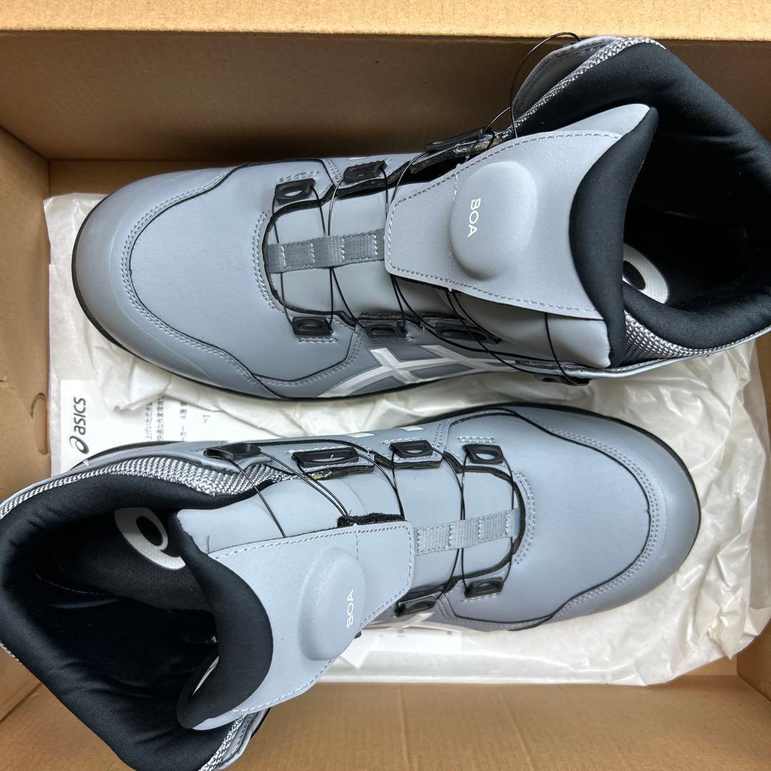 CP304 アシックス グレー 大きい BOA 安全靴 新品 29.0