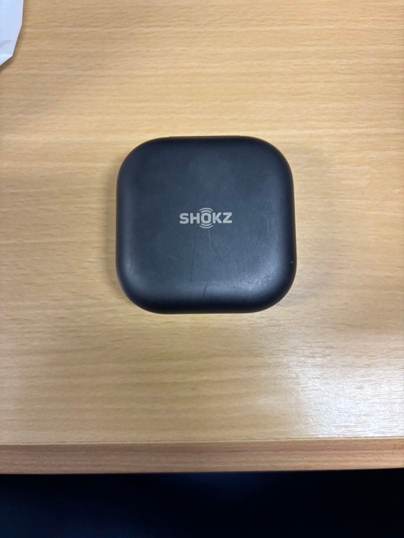 SHOKZ OPENFIT 骨伝導イヤホン ブラック 充電ケース付き