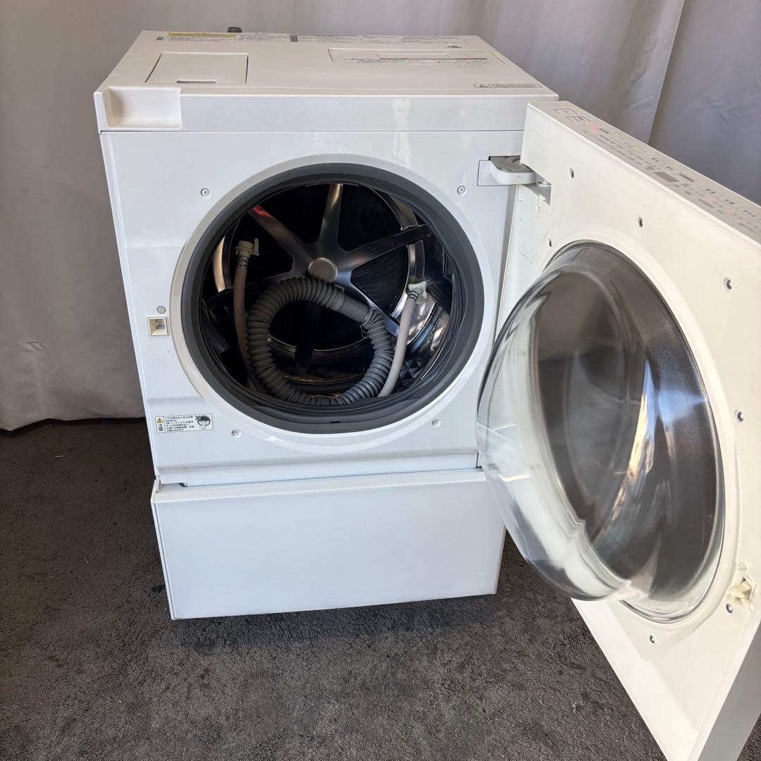 264⭕️ドラム式洗濯機　パナソニック　乾燥　7キロ　安い　綺麗　設置無料　右開