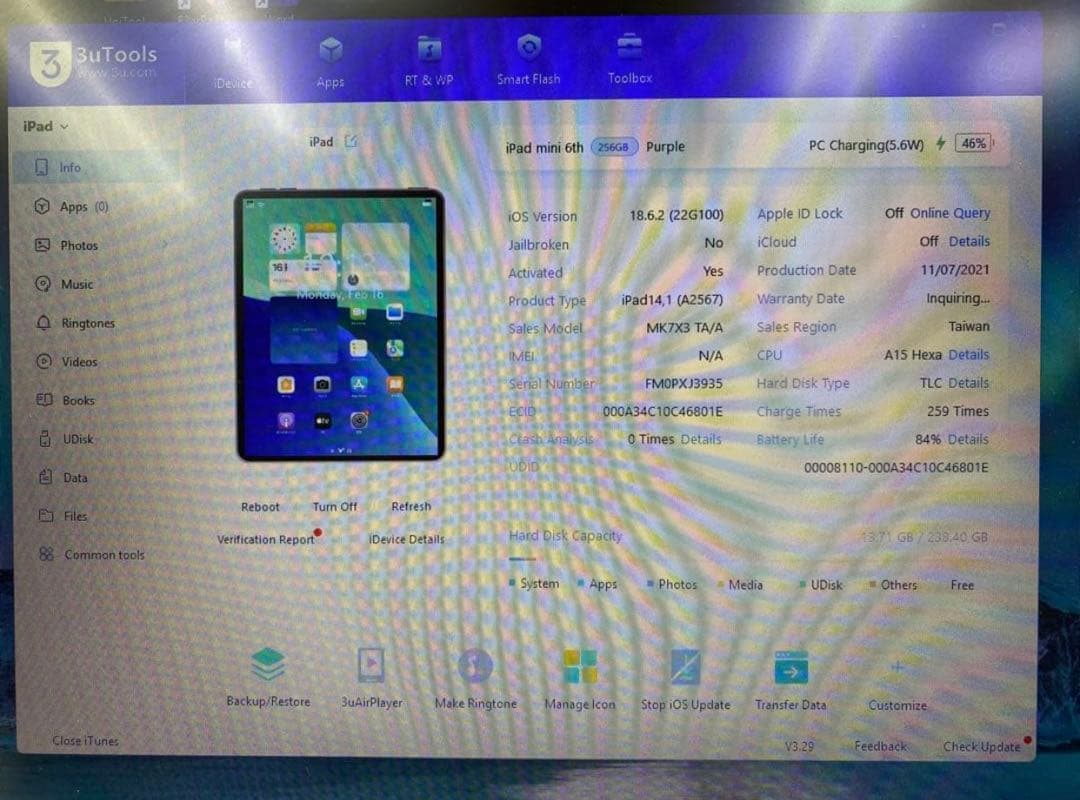 iPad本体 iPad mini 6 - 256GB J3935