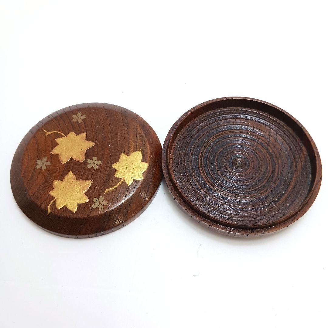 Y3032-9 茶道具 屋形船香合 他 香合 3点セット　YY