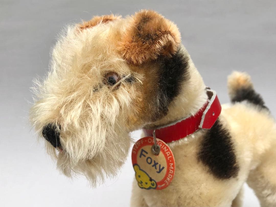 Steiff　フォックステリアのFoxy　犬