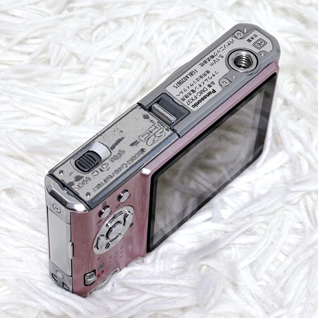 ✨美品✨Panasonic LUMIX DMC-FX37 コンデジ ピンク