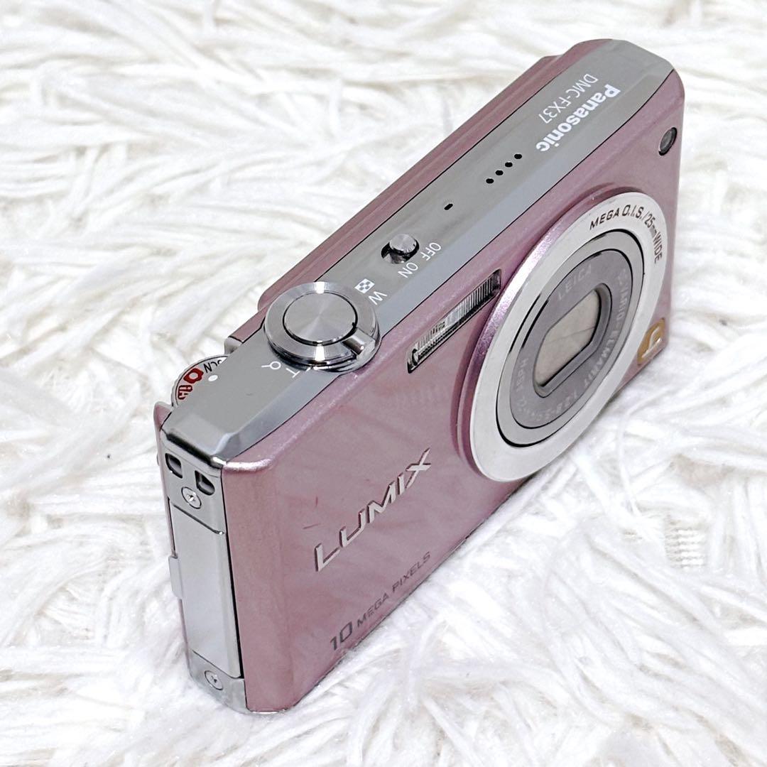 ✨美品✨Panasonic LUMIX DMC-FX37 コンデジ ピンク