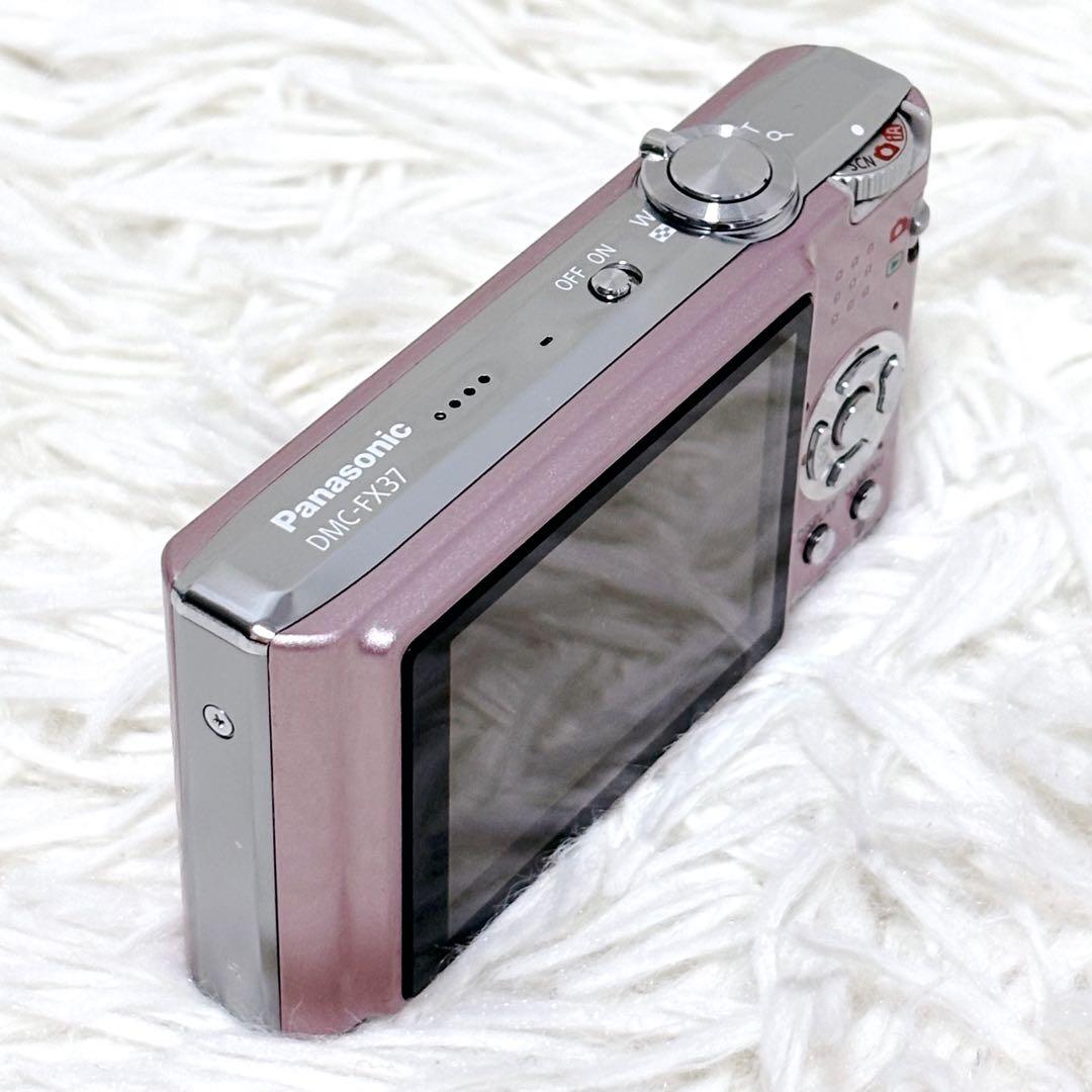 ✨美品✨Panasonic LUMIX DMC-FX37 コンデジ ピンク