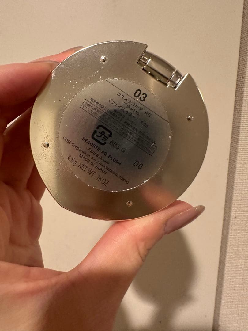 DECORTE AQ チーク 03 ピンク 4.5g