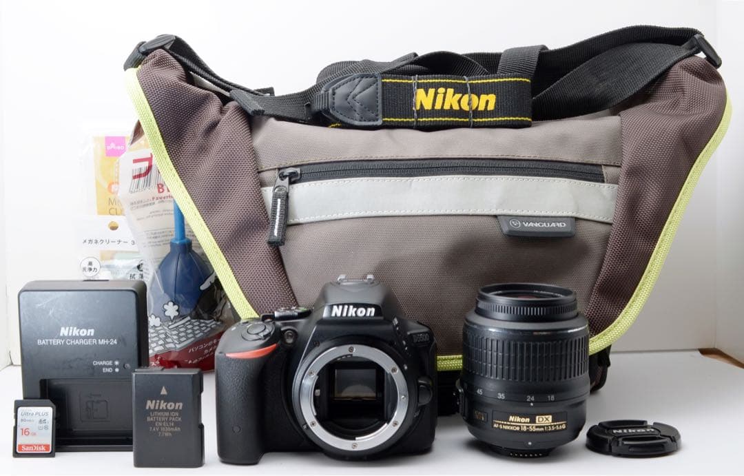 専用！S数少！Nikon D5500★Wi-Fi内蔵★カメラバック★すぐ使える