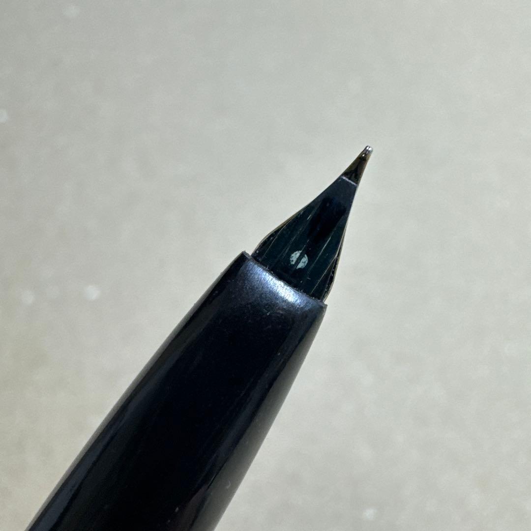 新品 廃盤 PLATINUM プラチナ 万年筆 poket 22k ブラック