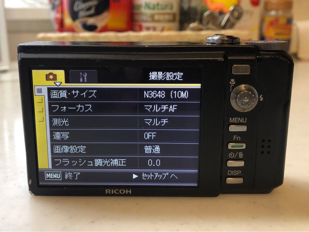 RICHO R10 リコー コンデジ ブラック（ジャンク）