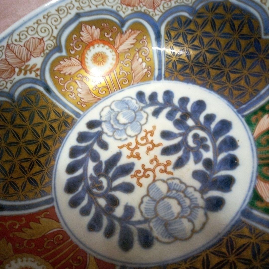 古伊万里　極上金彩錦絵　染付　古美術　骨董品　古道具