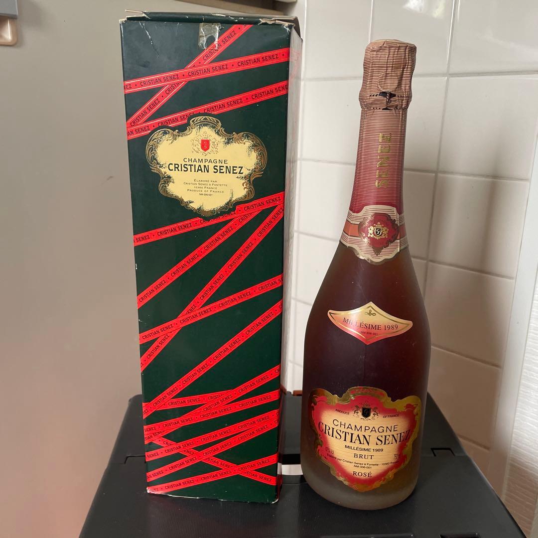 CHAMPAGNE CRISTIAN SENEZ 1989 ロゼ