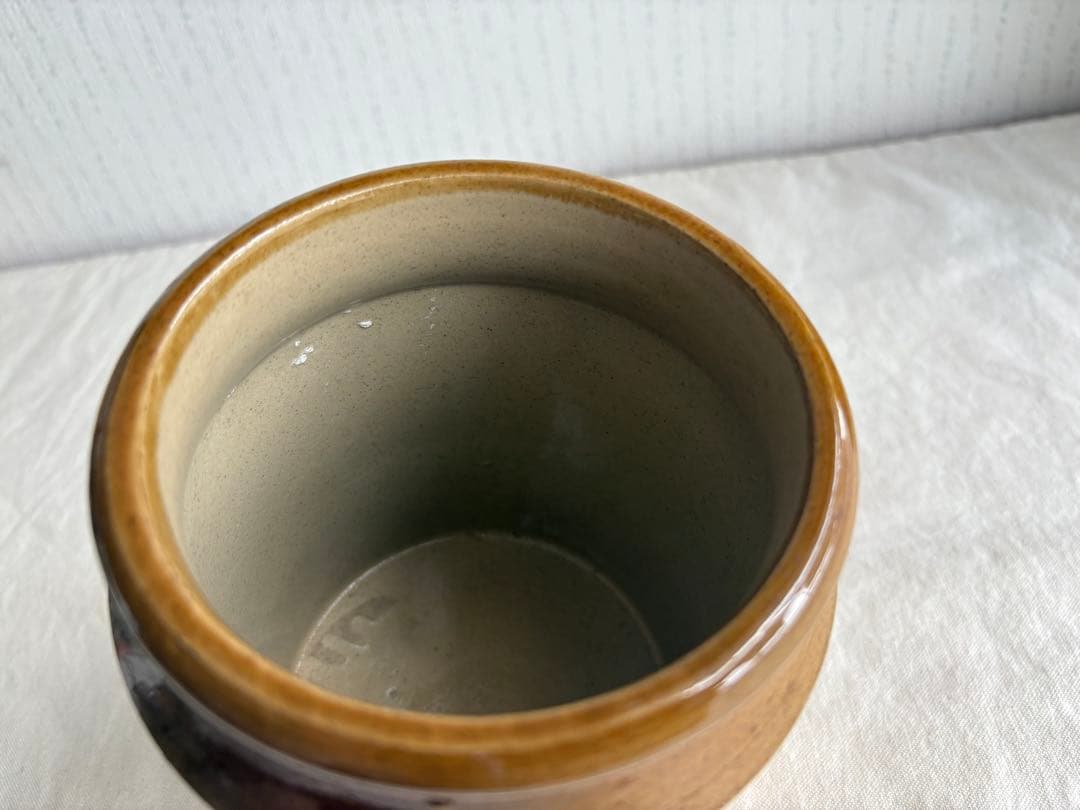 アンティーク　陶器ジャー