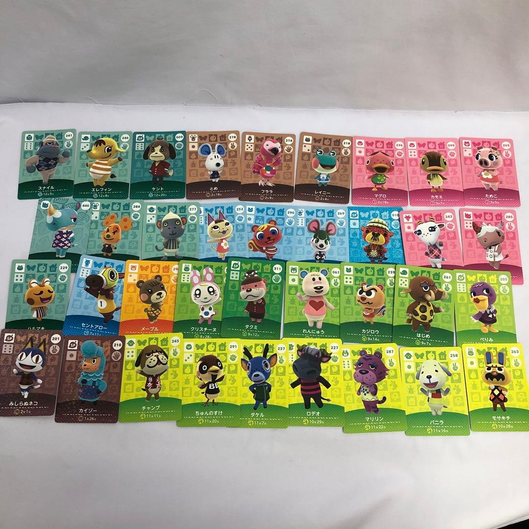 【53】あつまれどうぶつの森 amiibo まとめ あつ森　103種＋被り34枚