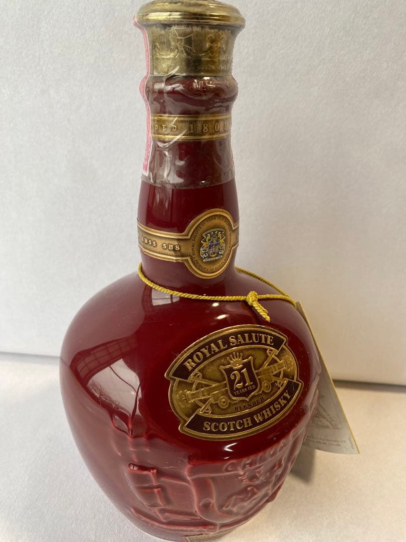 【特級/古酒】ロイヤルサルート 21年 赤 700ml 赤陶器ボトル 未開栓