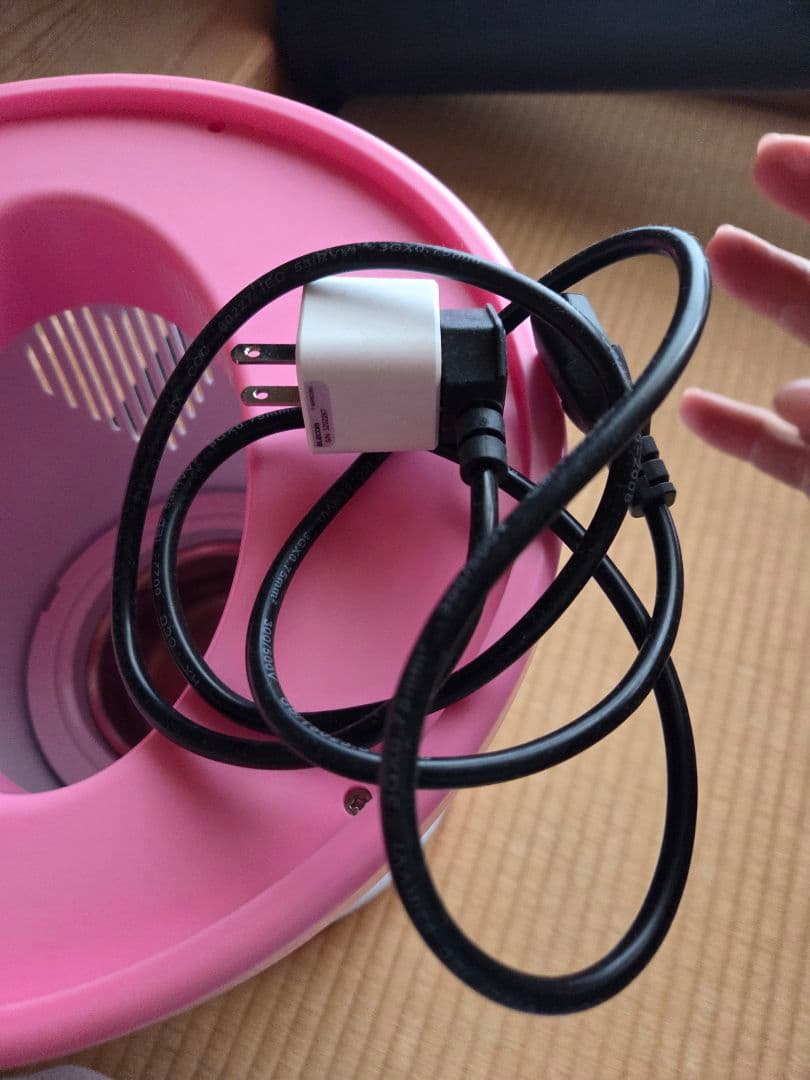 電気よもぎ蒸しチェア　日本型コンセントプラグ付き