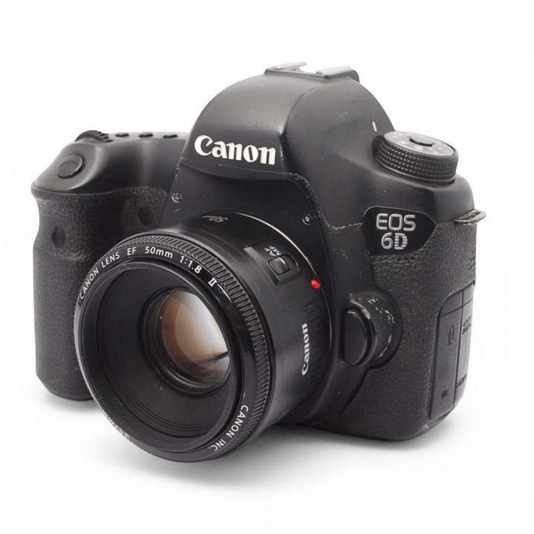 初心者おすすめ Canon EOS 6D＋50mm F1.8 II Wi-Fi