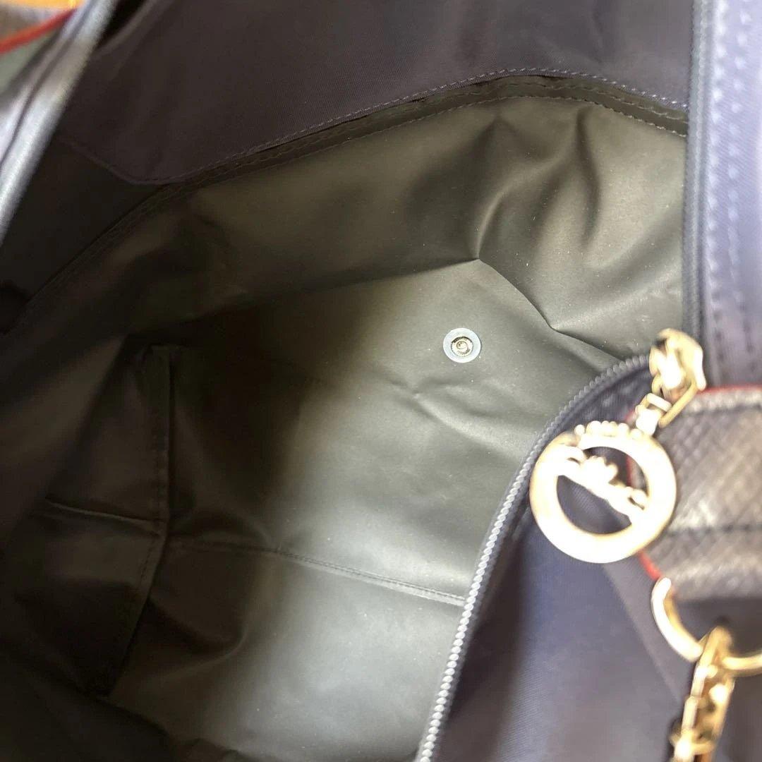 LONGCHAMP サイズ変更可能旅行バッグ　ボストンバッグ未使用に近い一回使用
