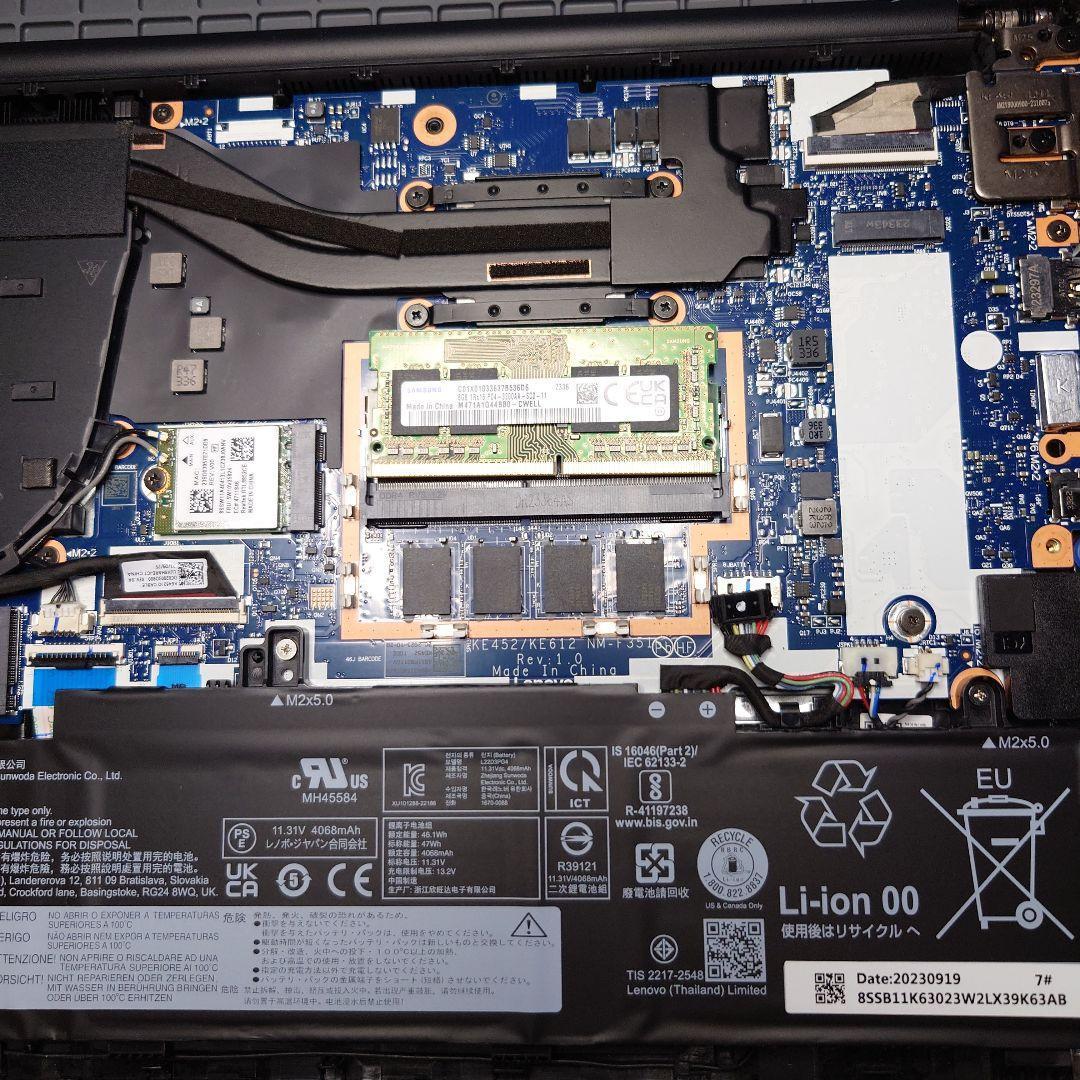 Thinkpad E14 Gen5 Ryzen 5 メモリ24GB SSD512