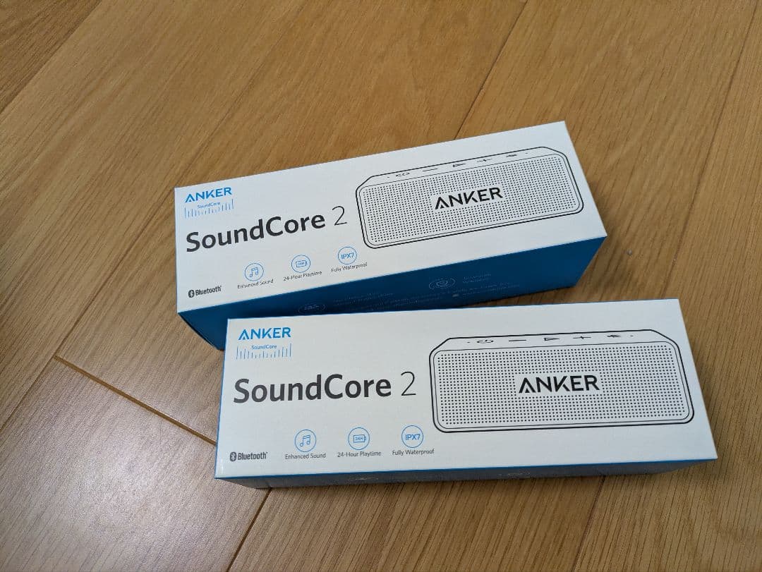 極美品　ANKER SoundCore 2 ブラック 2個セット　Type C