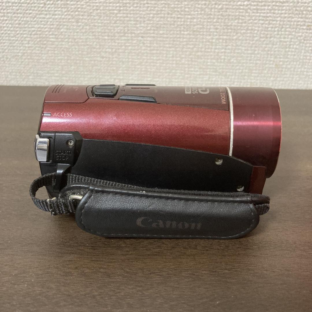【美品】Canon キャノン iVIS HF M51 デジタルビデオカメラ 赤