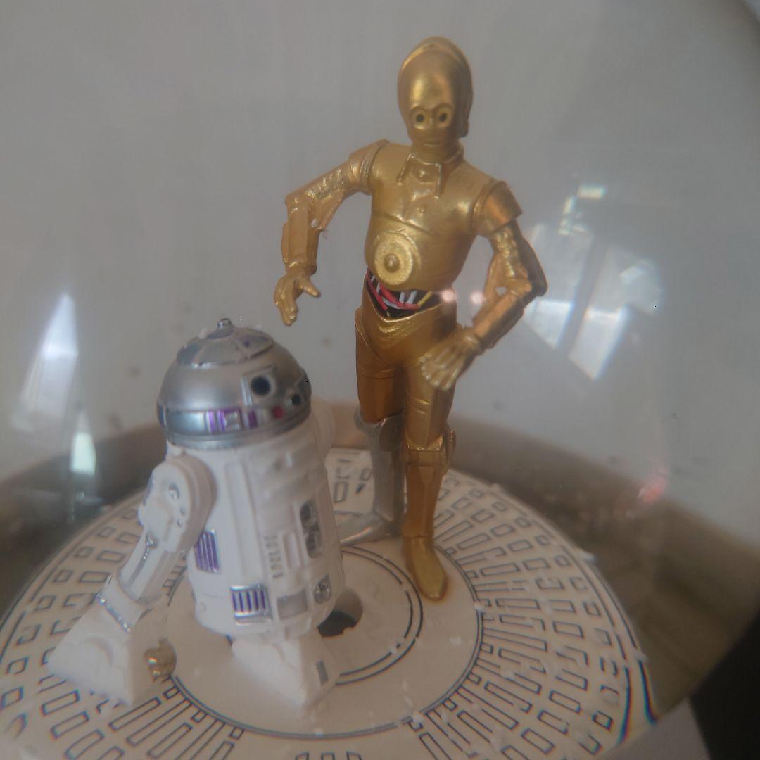 スターウォーズ スノーグローブ スピーカー R2-D2＆C-3PO