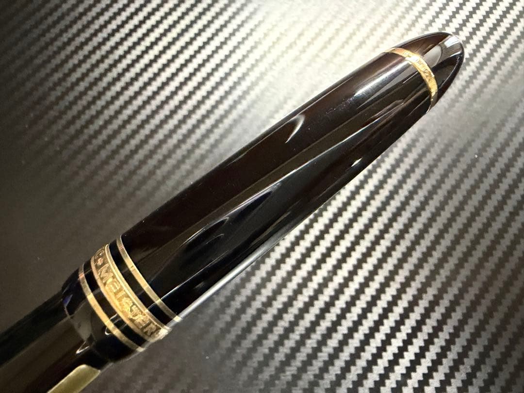 極美品 モンブラン マイスターシュテュック 146 万年筆 14K 全金 F