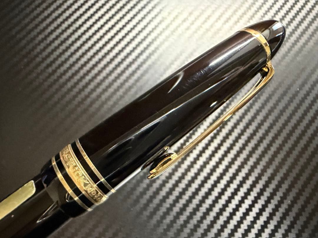 極美品 モンブラン マイスターシュテュック 146 万年筆 14K 全金 F