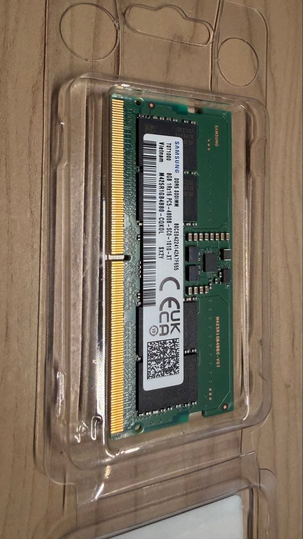 メモリー SAMSUNG DDR5 PC5-4800B