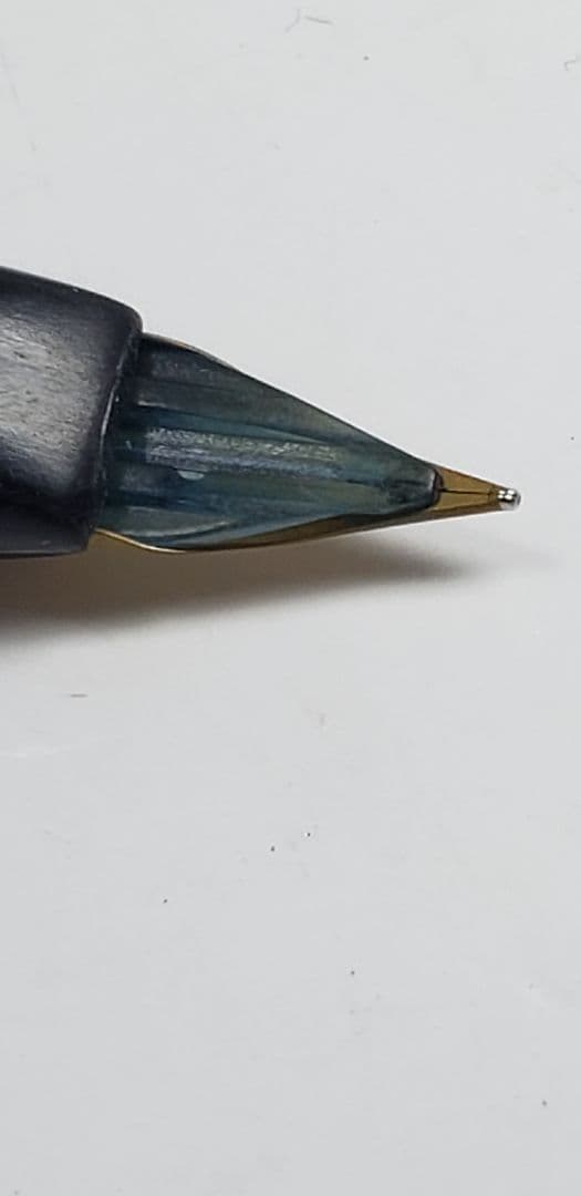 ヴィンテージ PLATINUM 象嵌 ポケット ショート18K 中字 万年筆