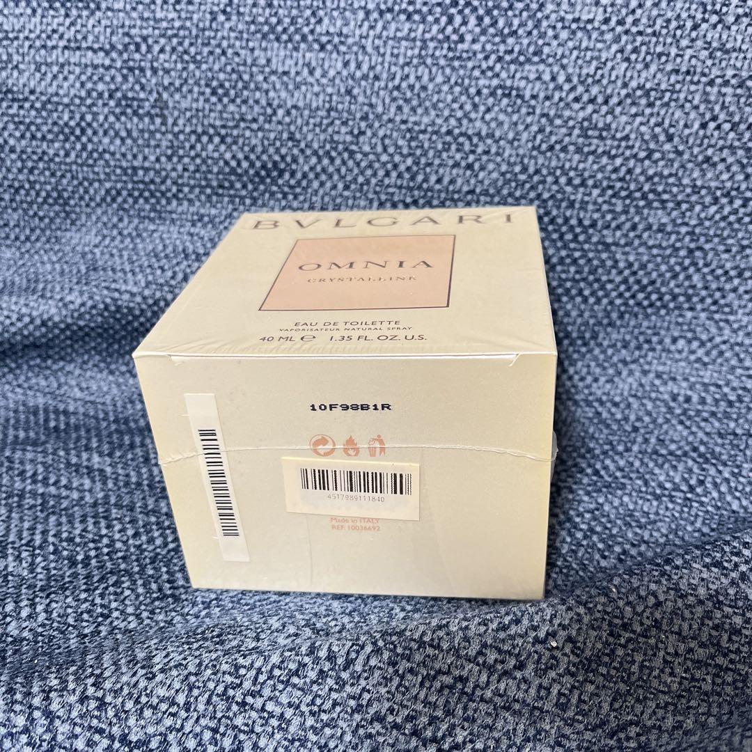 《新品未使用》ブルガリ オムニア クリスタリン オードトワレ 40ml 正規品