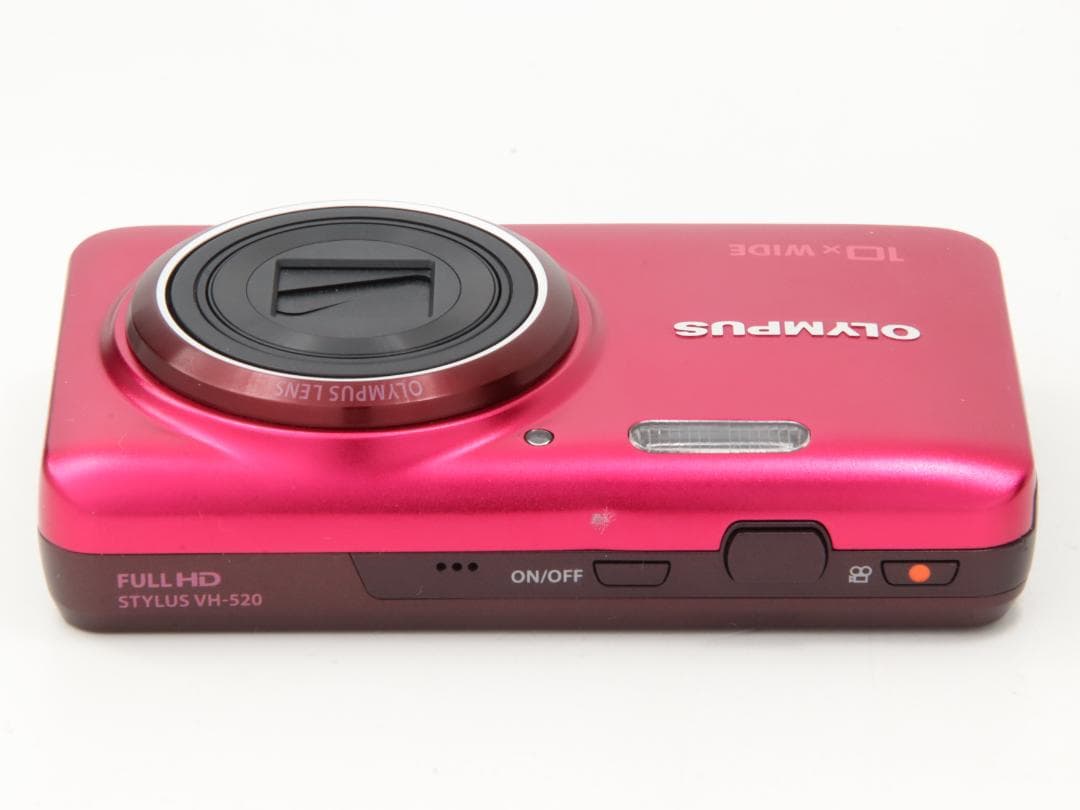 オリンパス Olympus STYLUS VH-520 コンデジ ピンク