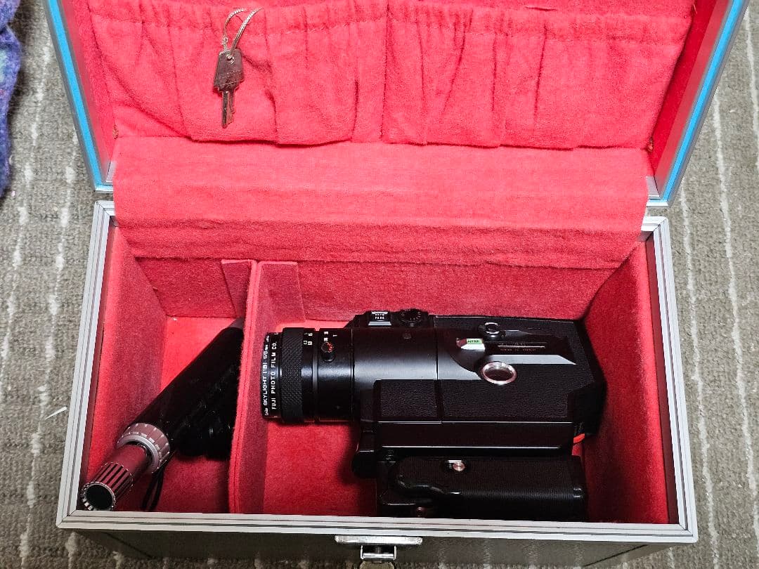 Fujica ZXM500 サウンドフィルムカメラ マイク ケース付き