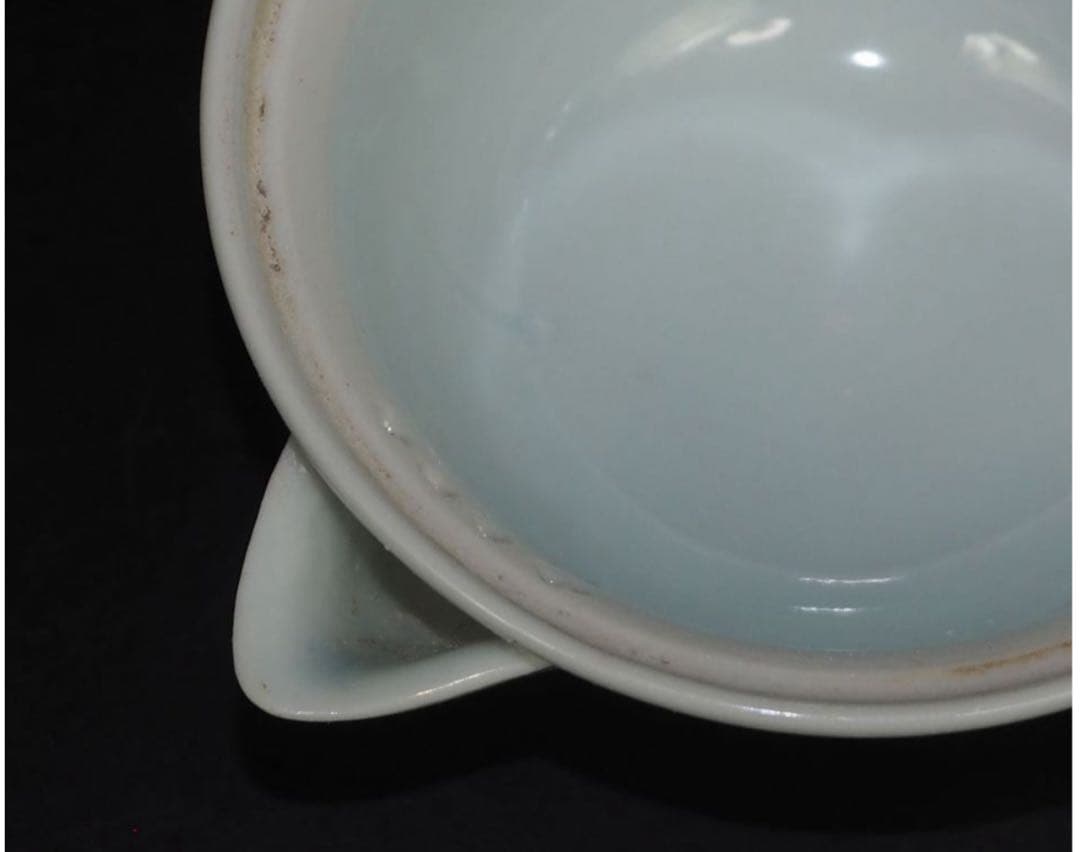 送料無料　二代 三浦 竹泉 造 青華山水漢詩図泡瓶/宝瓶　煎茶道具