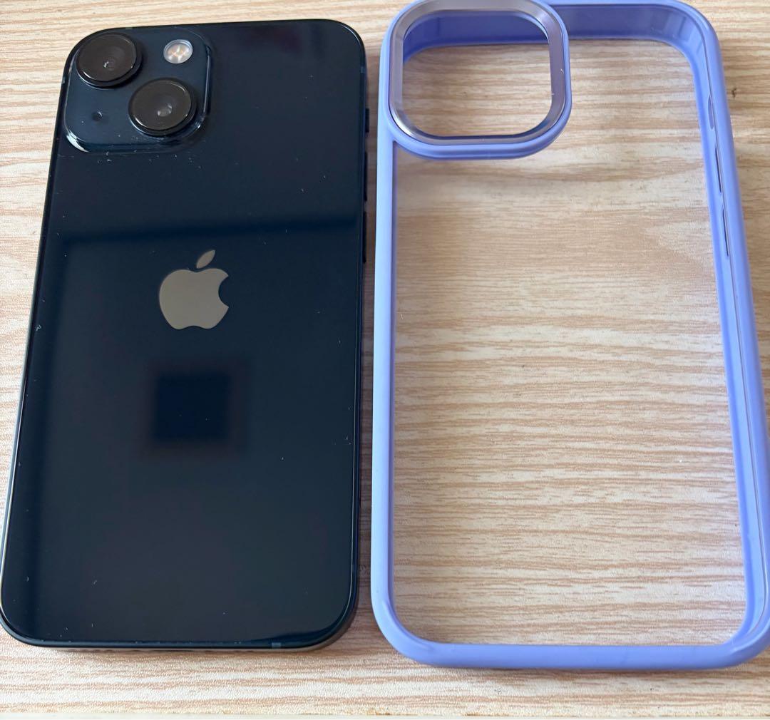 Apple iPhone 13 mini ブラック 中古品 ケース付き