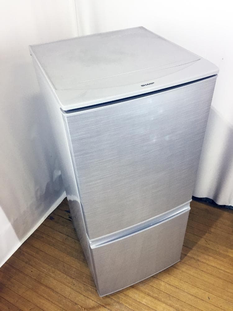 30日迄！送料無料★SHARP 137L 2ドア 冷庫【SJ-14Y-S】