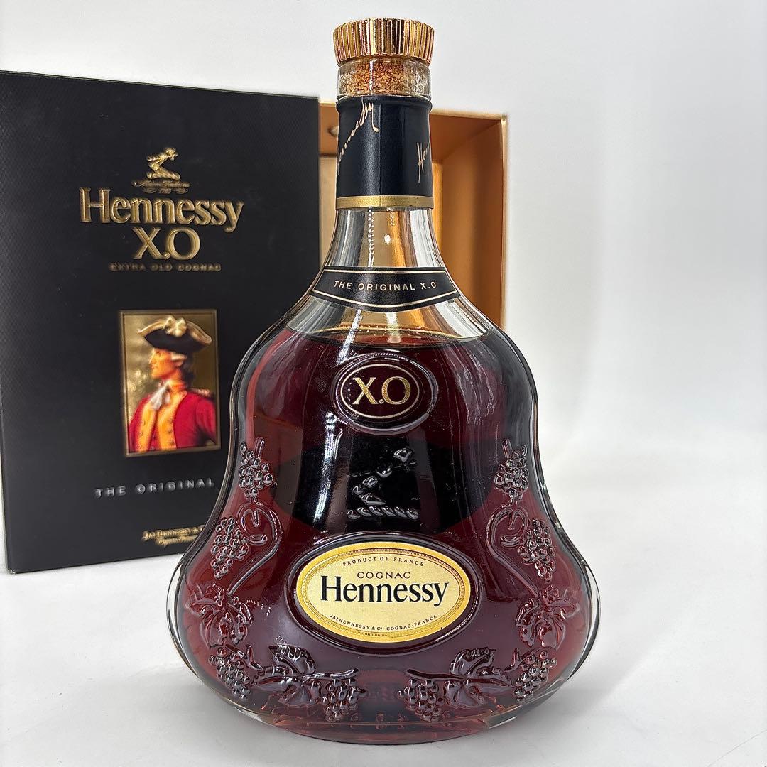 【最終値下げ・美品】Hennessy xoブランデー 750ml ボックス付