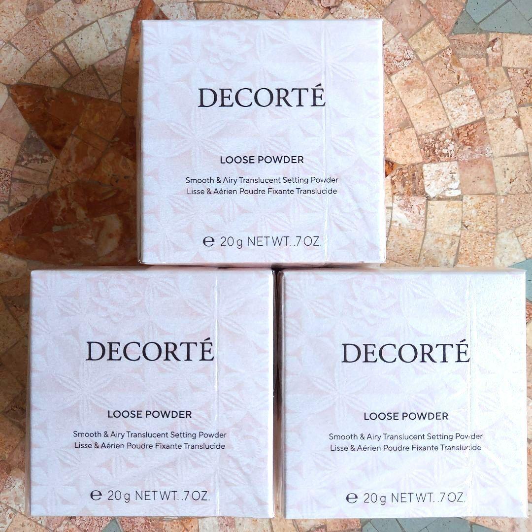 DECORTÉ LOOSE POWDER 20g×3個
