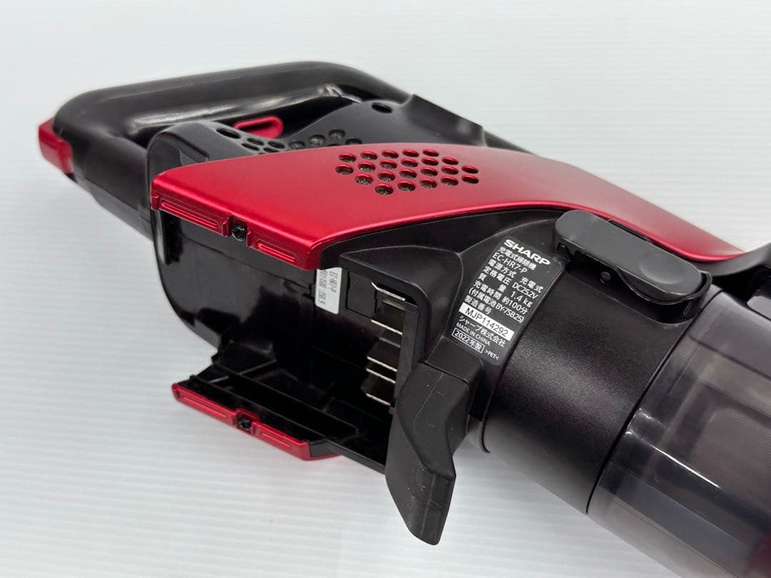 動作保証品　シャープ　EC-HR7-P 掃除機　2022年製　赤　本体　中古