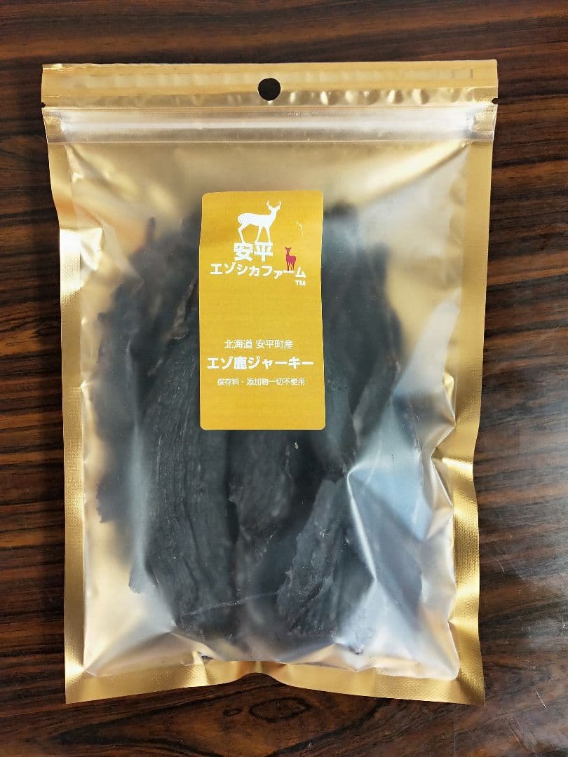 エゾ鹿ジャーキー100g×5　おまとめお得パック　鹿ジャーキー　ペットフード