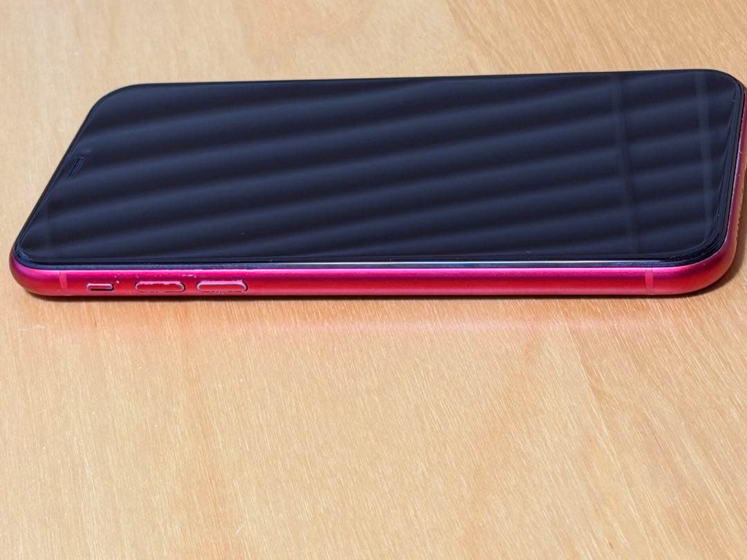 iPhone 11 レッド 128GB バッテリー100% SIMフリー